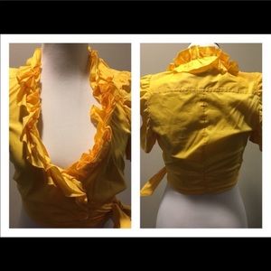 Ruffled crop top